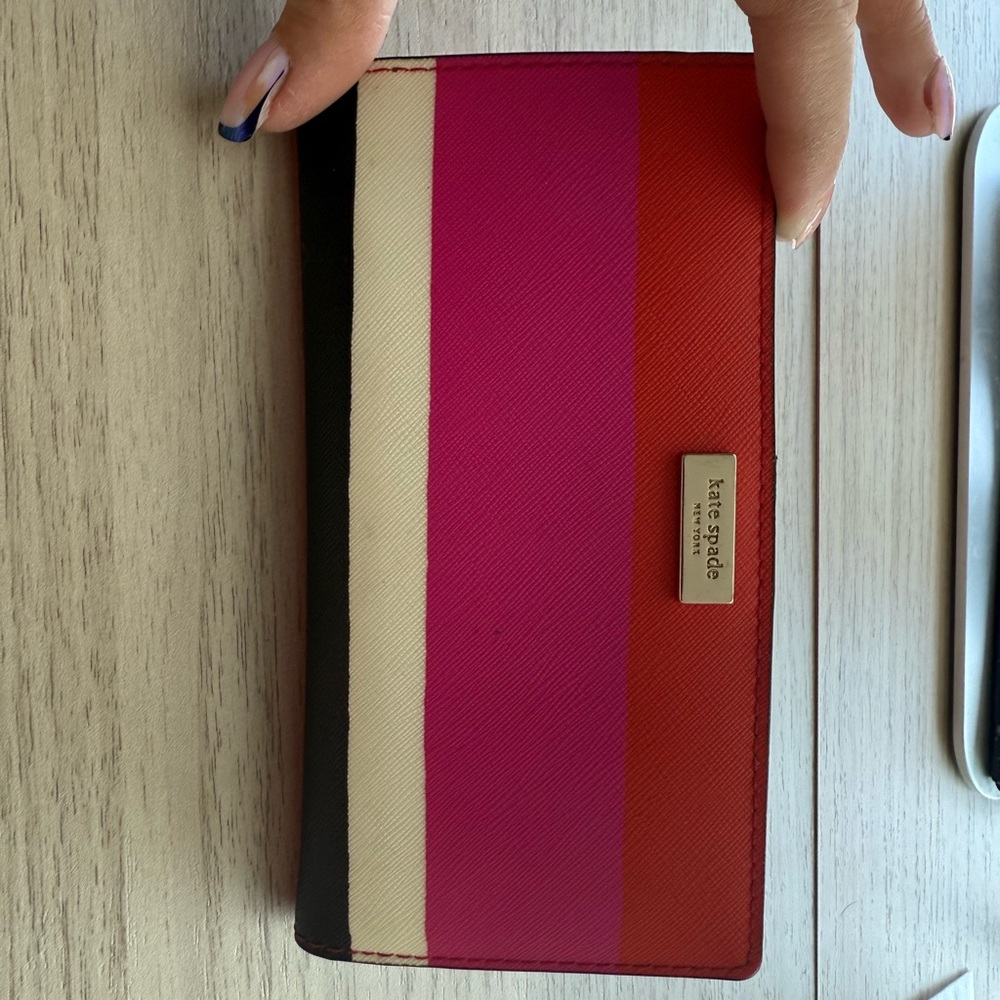 Kate Spade ♠️ Colorful Striped Wallet ❤️💖 - Picture 7 of 7